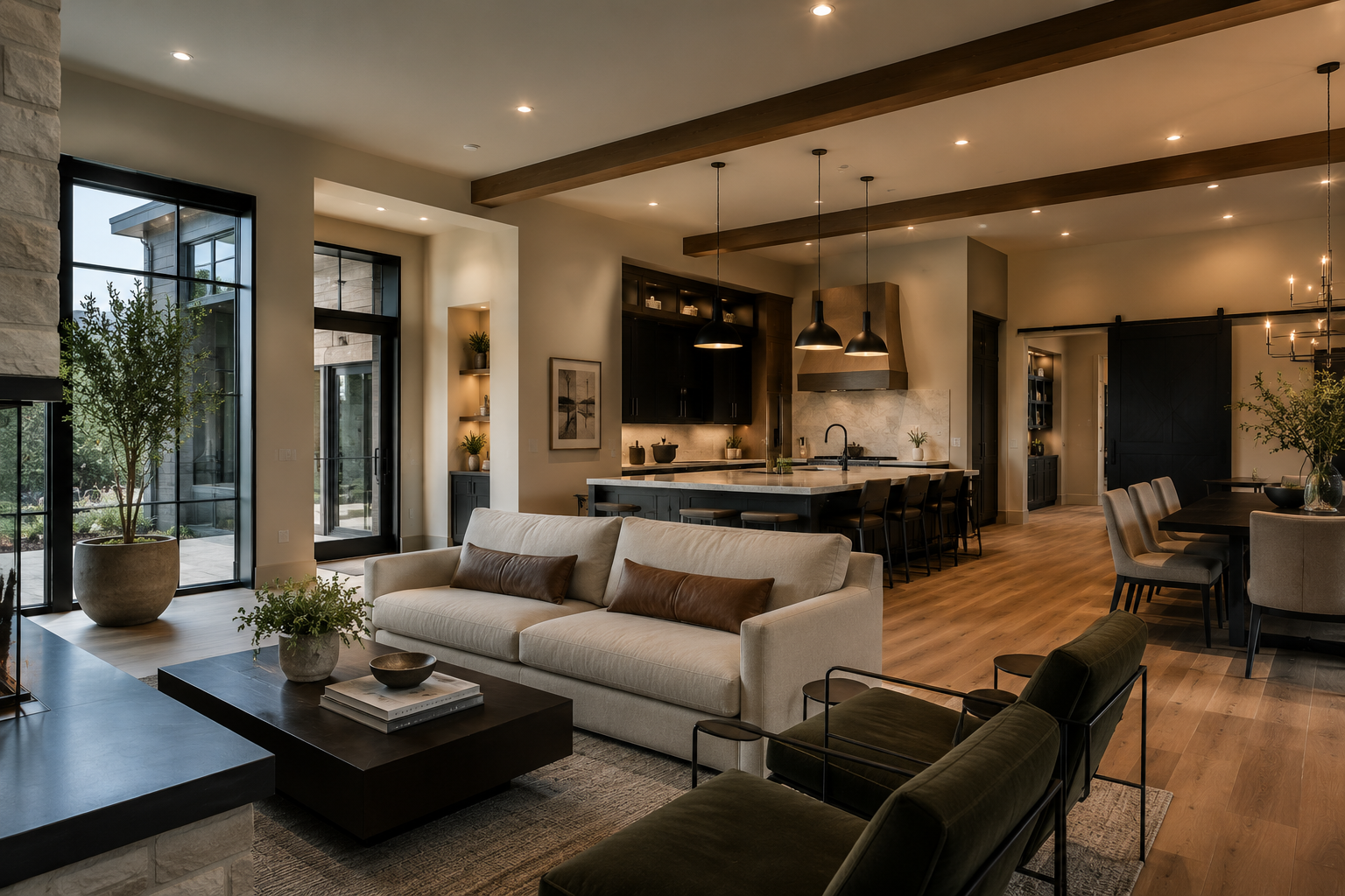Interior finishes by GMC Builders